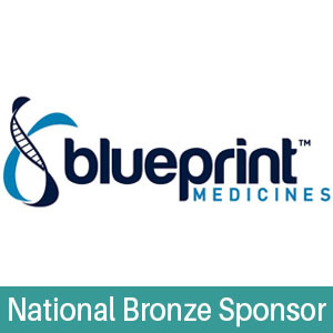 Blueprint Medicines logo - National Bronze Sponsor